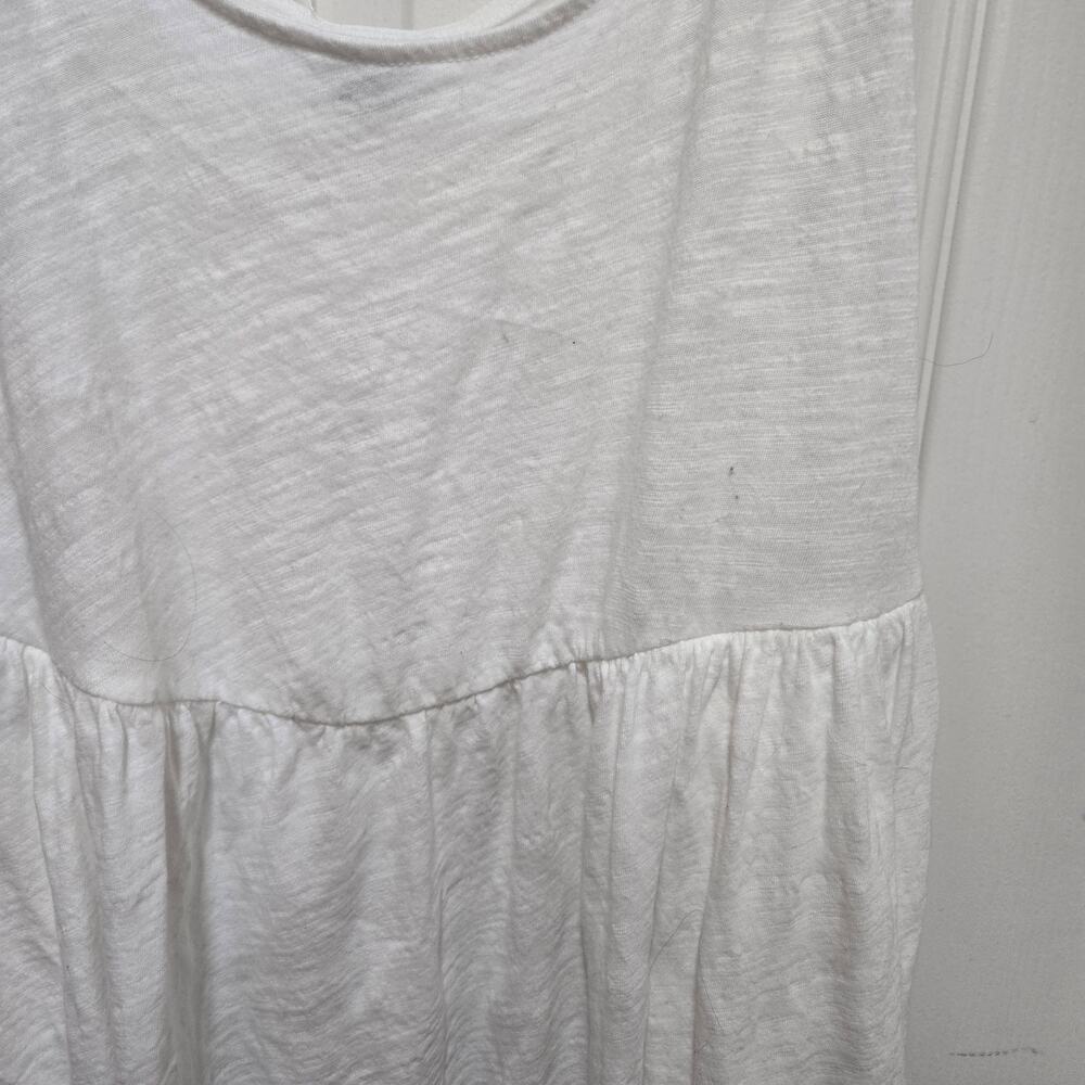 Torrid White Babydoll Tie Strap Flowy Tank Top Dress Size 00 - Picture 6 of 9